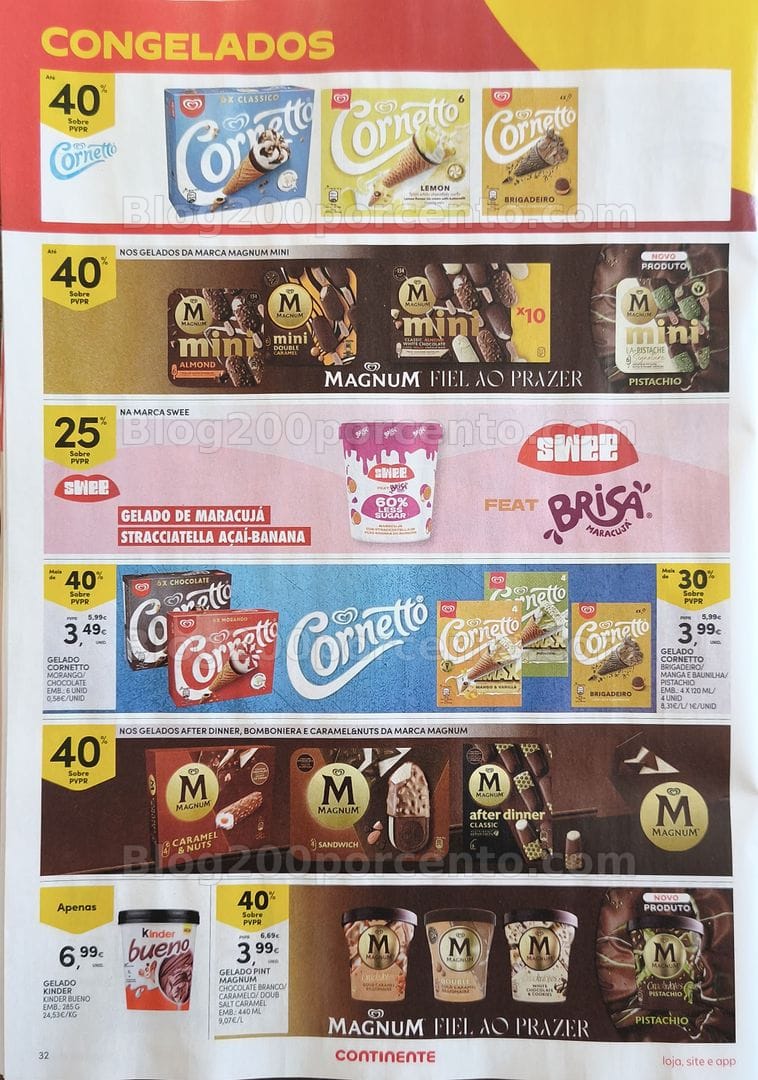 Antevisão Folheto CONTINENTE Promoções de 7 a 13 julho